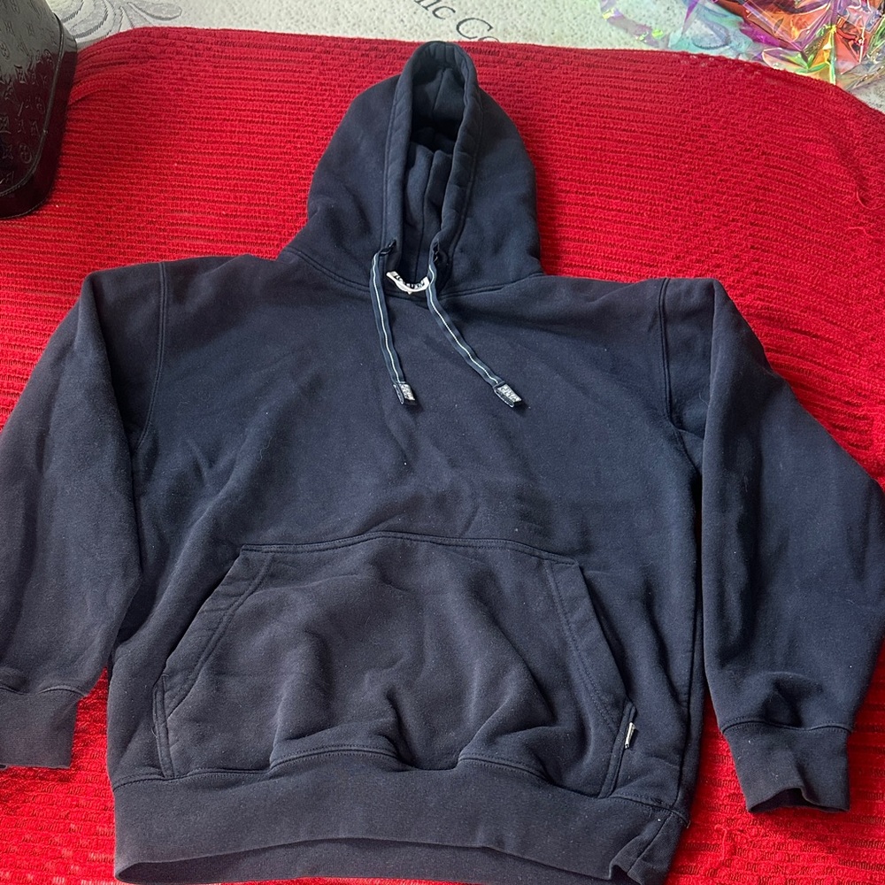 Black Hoodie with Front Pocket